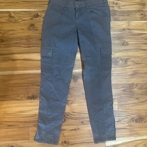 The Limited Women's Dark Gray Straight Leg Jeans